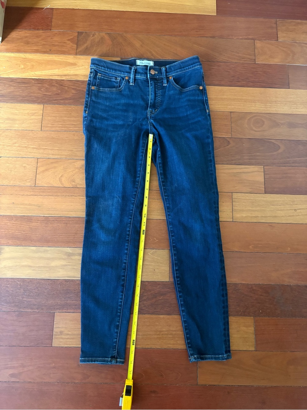 Madewell Dark Blue Skinny Jeans
